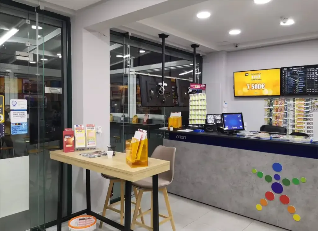 Κατάστημα Allwyn ΟΠΑΠ Κρέστενα Rex 2020