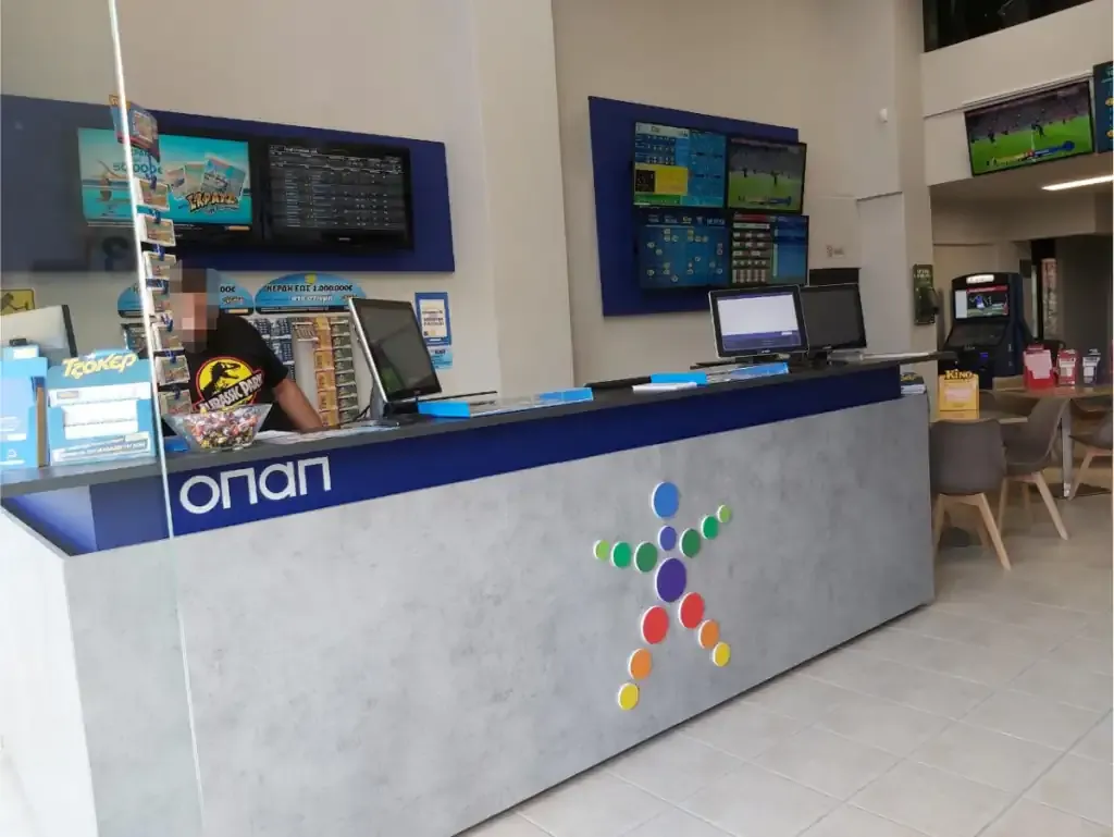 Κατάστημα Allwyn ΟΠΑΠ Κρέστενα Rex 2020